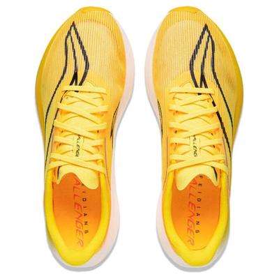 Li Ning Feidian 5 Challenger Bas Carbone Plaque Marathon Chaussures de Course Homme Jaune Mangue Néon ARMV001-23