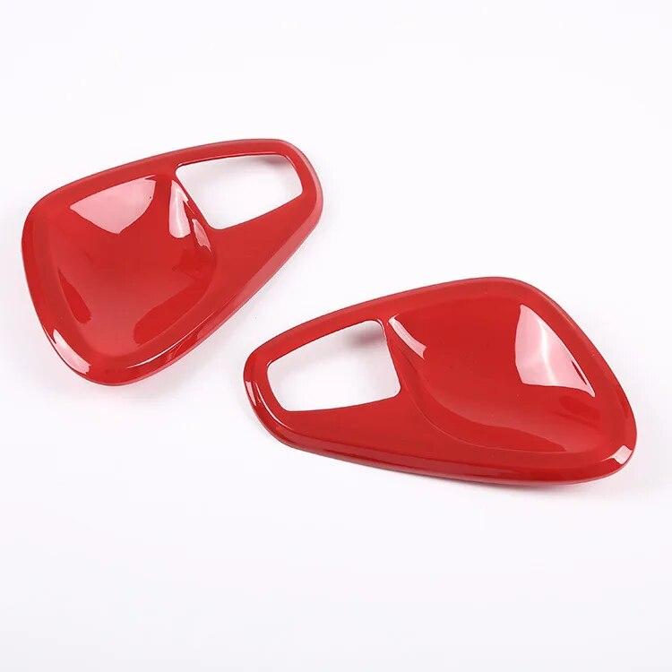 ABS Car Inner Door Handle Trim Covers Stickers Fit For Mercedes Benz Smart 451 Fortwo 2010-2015 Auto Interior Accessories