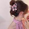 Korean Style Polka Dot Bow Shark Hair Clip - Elegant & Versatile