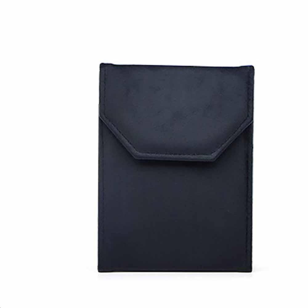 Velvet Material Velvet Jewelry Pouch Foldable Design Jewelry Storage Bag Home Storage чёрный