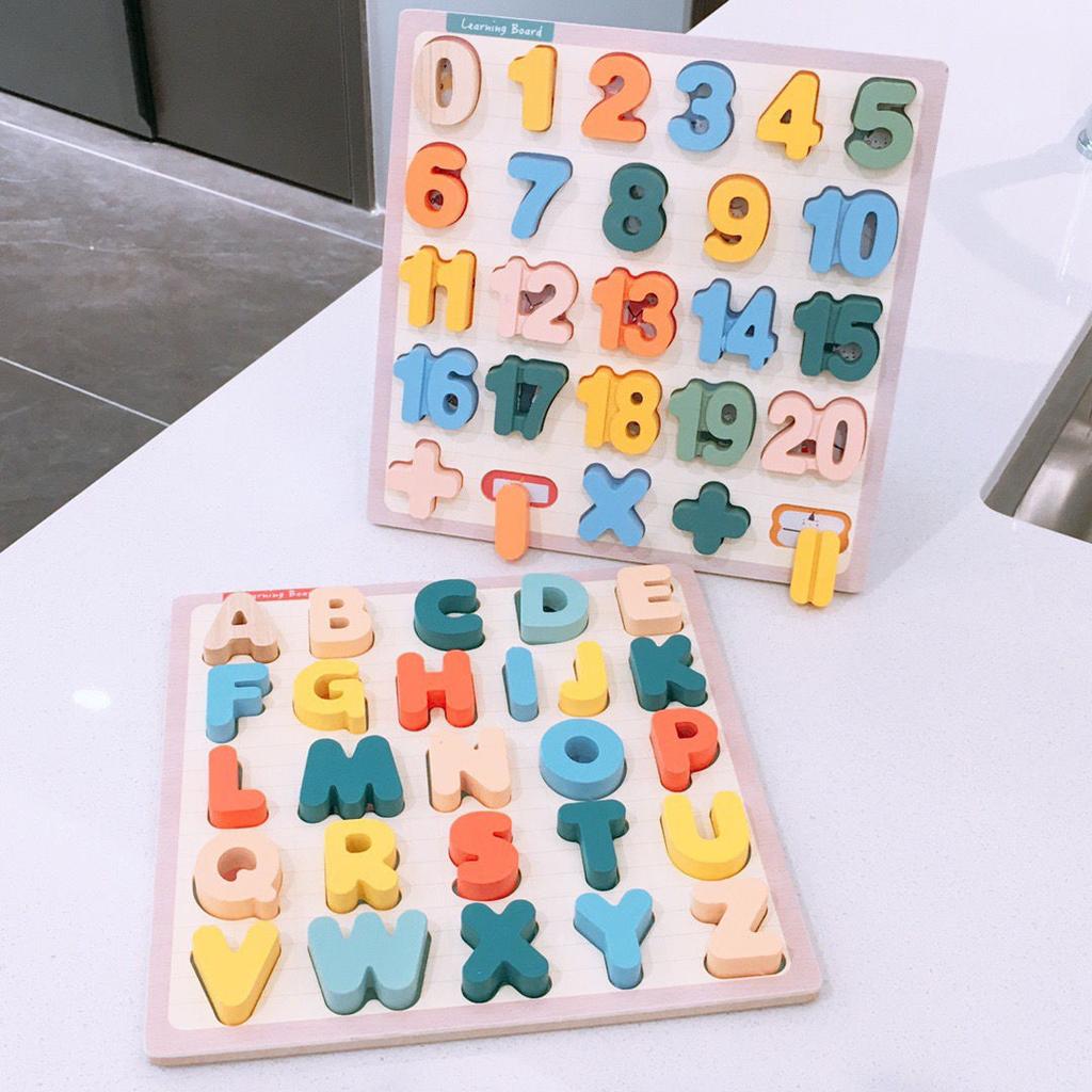 Children's Montessori Early Education Panel1-2-3Year-Old Baby Educational Wooden Puzzle Matching Toy Boys and Girls Grab