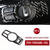 Carbon Fiber Center Console Sticker for BMW 7 Series F01 F02 Interior Modification 730 740 750li