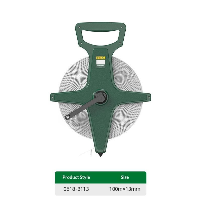 Open Glass Fiber Tape Measure Student-friendly Measuring Tool 30/50/100m for School Engineering Course Practical Training Use