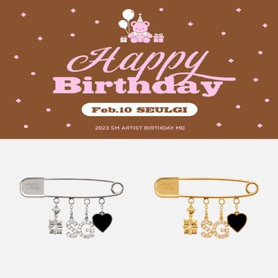 SEULGI Artist Birthday Brooch