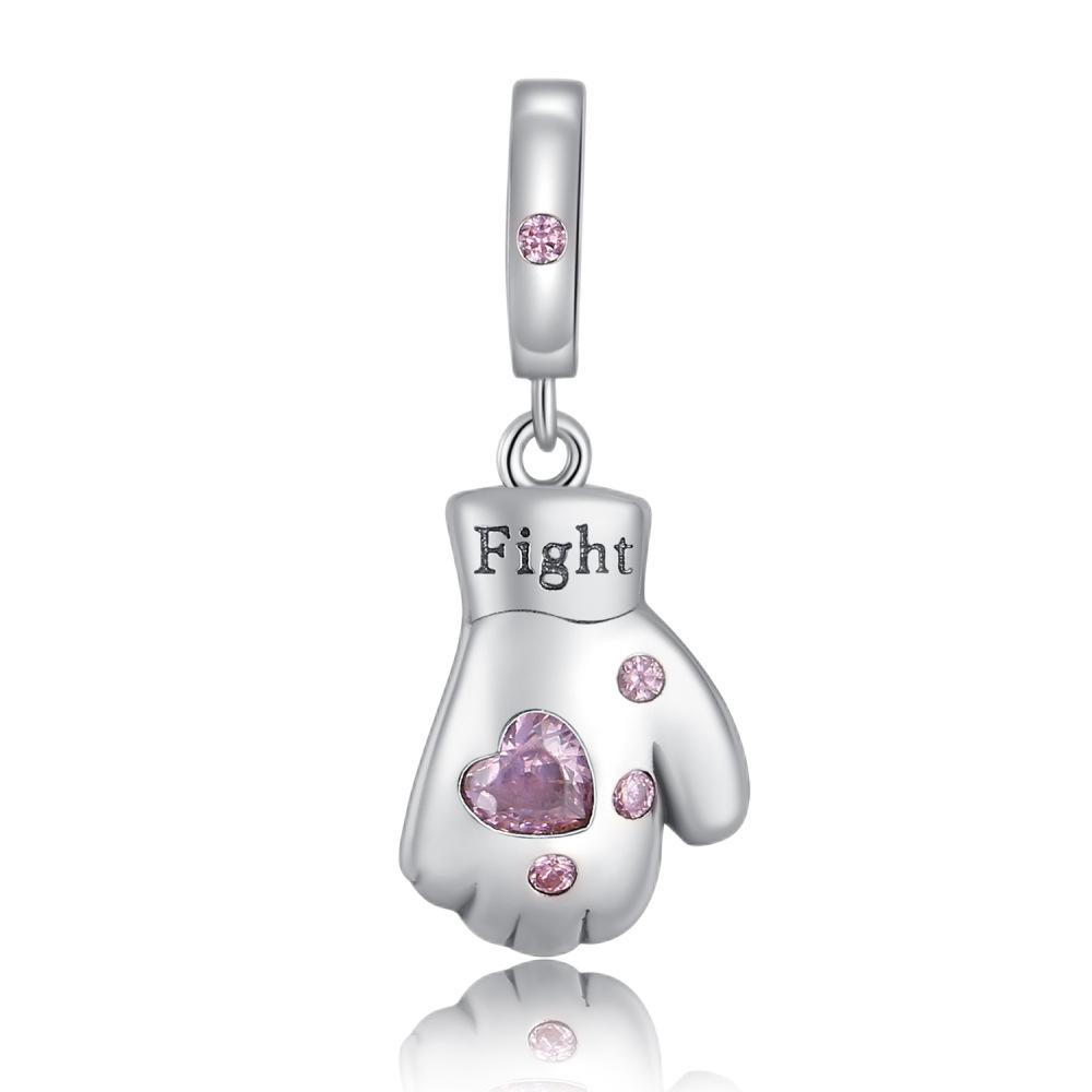 925 Silver Artist Paint Charms Beads Fit Original Bracelets Bag Keychain Charms Beads Pendant Diy Women Jewelry Gift
