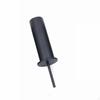 Black Weight Stack Insert Rod Cylindrical Locking Pin Flanged Matte