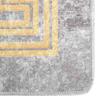 Washable Rug 80 X 150 Cm Gray