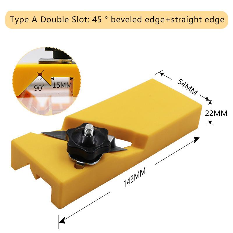 1PC Woodworking Gypsum Board Planer Corner Planer Board Manual Trimming Wood Planer Chamfering Tool Deburring Edge Planing Blade