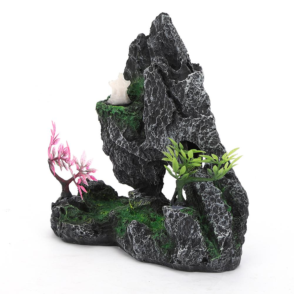 CL002 Harz Aquarium Künstliche Simulation Felsenlandschaft Versteckhaus Fischtank Landschaft Ornament