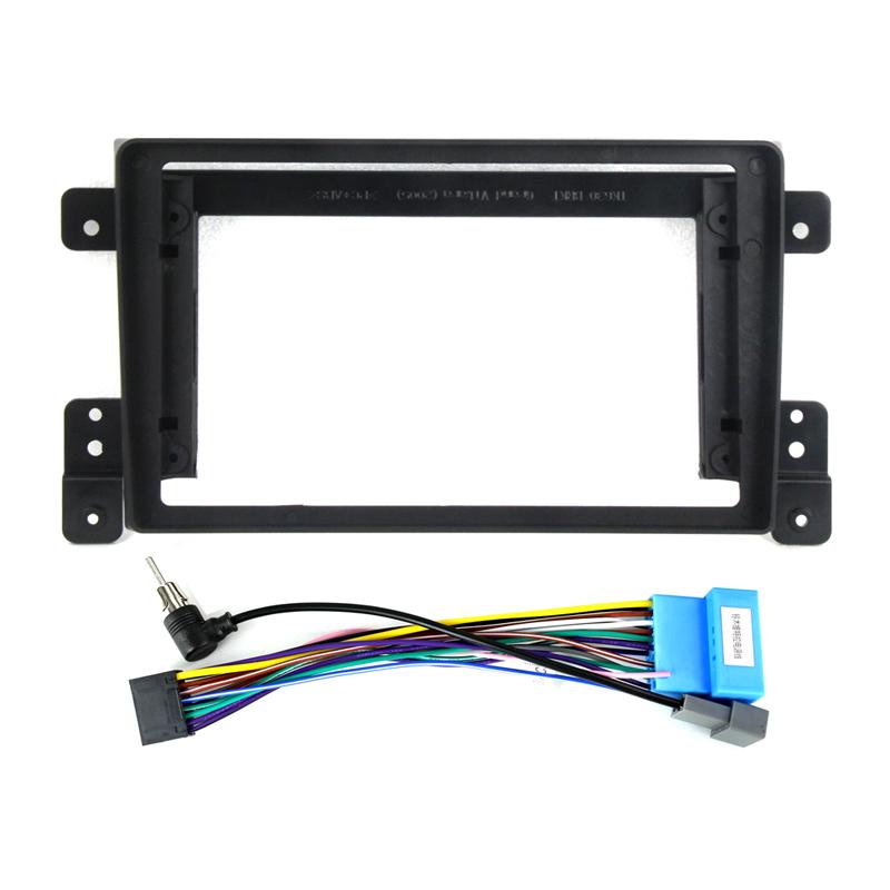 

2 DIN Car Fascia for Suzuki Grand Vitara 2005-2015 Frame Adapter Panel Dash Mounting Frame Dashboard Kit