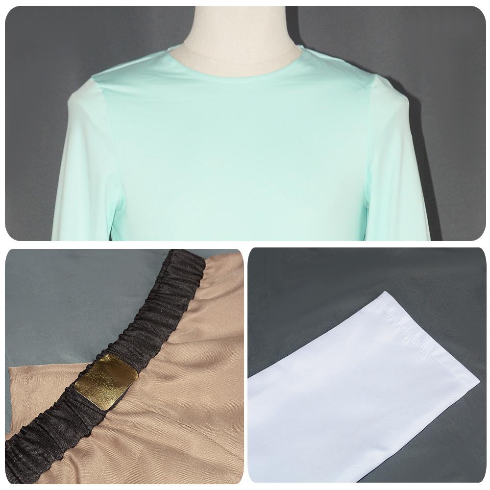 Rick und Morty Cosplay Kostüm Rick Wissenschaftler Rollenspiel Outfit Genialer Wissenschaftler Halloween Party Erwachsene Kinder