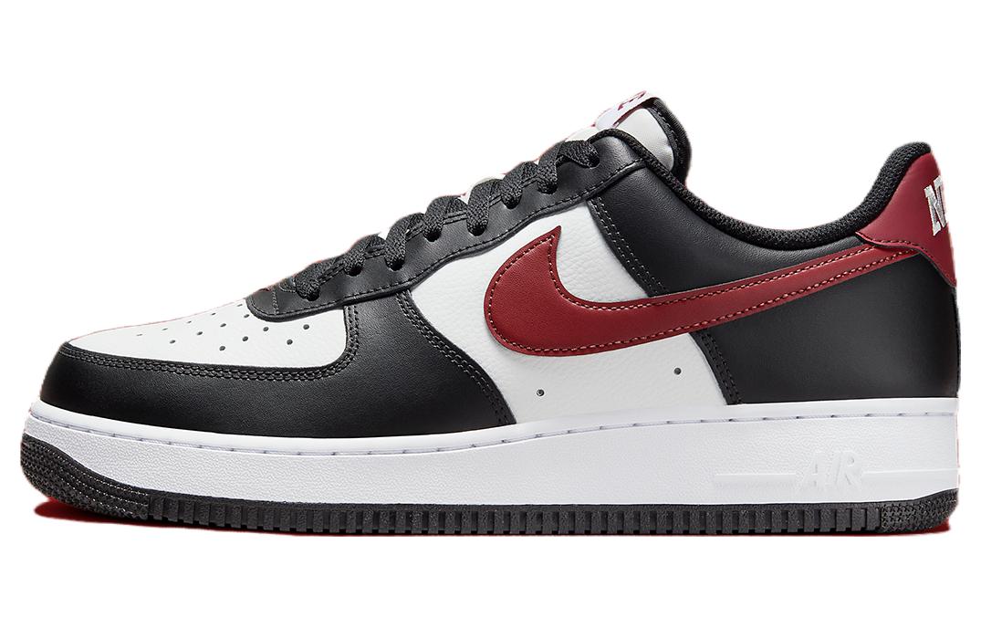 

Nike Air Force 1 Low 07 Black White Dark Team Red FZ4615-001 45
