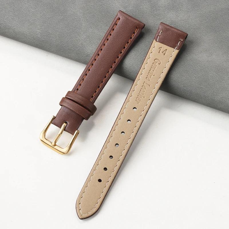 8mm 10mm 12mm 14mm 16mm 18mm 20mm 22mm Universal Replacement PU Watch Strap for Men Women Soft Wrist Band Sport Bracelet