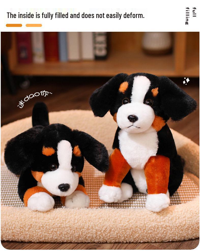 Cute German Shepherd, Golden Retriever, Husky, Bernese Mountain Dog, Beagle Plush Toy - Perfect Birthday Gift