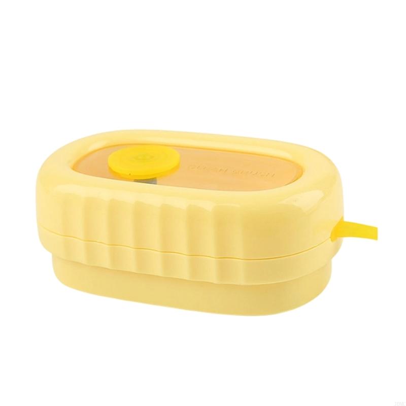 

Liquid Dispensing Brush Foam Roller Technology Gentle Fabric Care Ergonomic Home Cleaning Tool J0MC жовтий