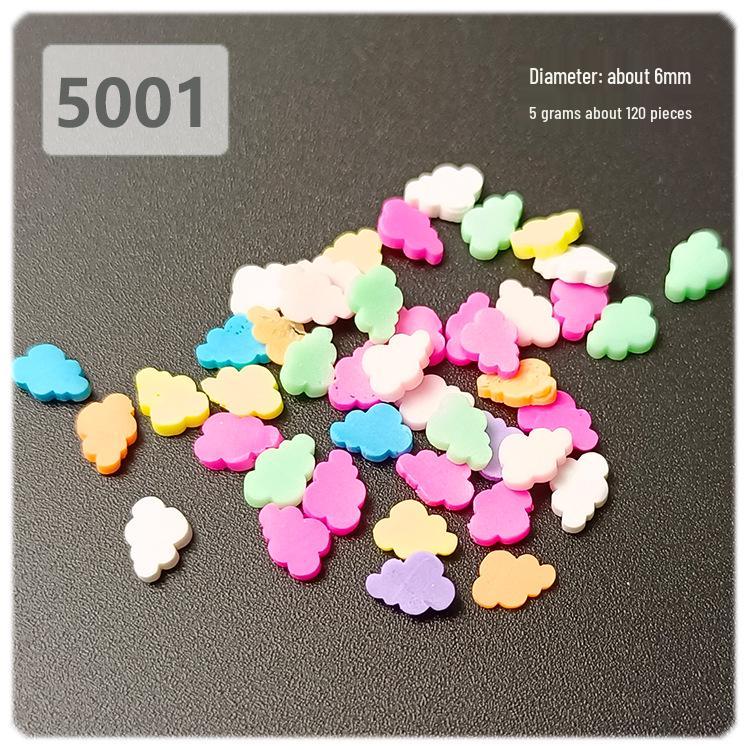 Yaleduo DIY Fruit Polymer Clay Slices for Slime, Crafts, and Nail Art Decor