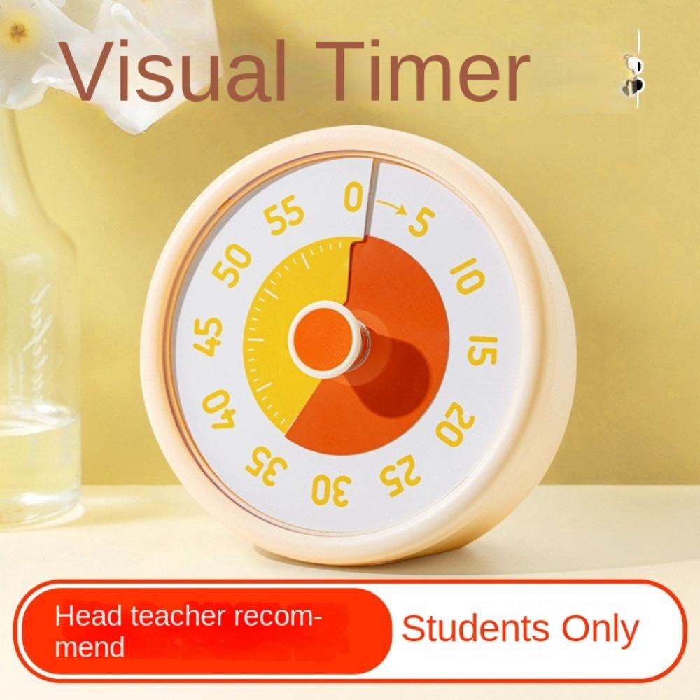Silent Visual Timer Time Manager Countdown Timer Cute Kitchen Timer Reminder  Reading Room