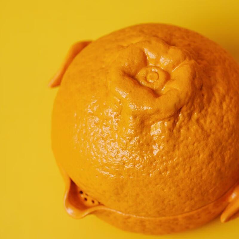 Wanqiantang High-End Portable Citrus Ceramic Tea Set