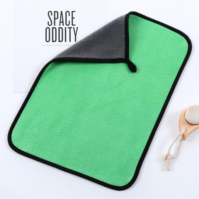 

Полотенце для мытья автомобиля, утолщенное большое водопоглощающее коралловое флисовое автомобильное полотенце, двухстороннее быстросохнущее полотенце для чистки автомобиля 30x30cm