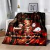 3D KPOP ITZY Star Soft Plush Blanket,Flannel Throw Blanket for Living Room Bedroom Bed Sofa Cover Gift