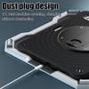 For iPad Pro 11 (2024) Case Kickstand PC+Silicone+TPU Tablet Cover