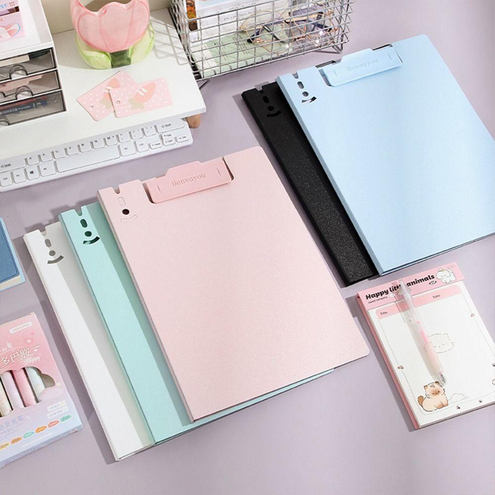 Foldable Clipboard 2-in-1 Writing Pad New File Folder  Students