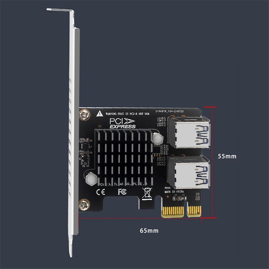 PCI-E Interface Expansion, Effectively Solving the Insufficient PCI-E Interface, This Product Can Be Expanded To 4 PCI-E.