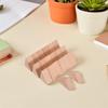 Lurrose 20-teilige Dreieck-Bausteine, Holz, Pädagogische DIY-Bausteine für Kinder, Spielzeug, Geburtstagsgeschenk für Jungen und Mädchen