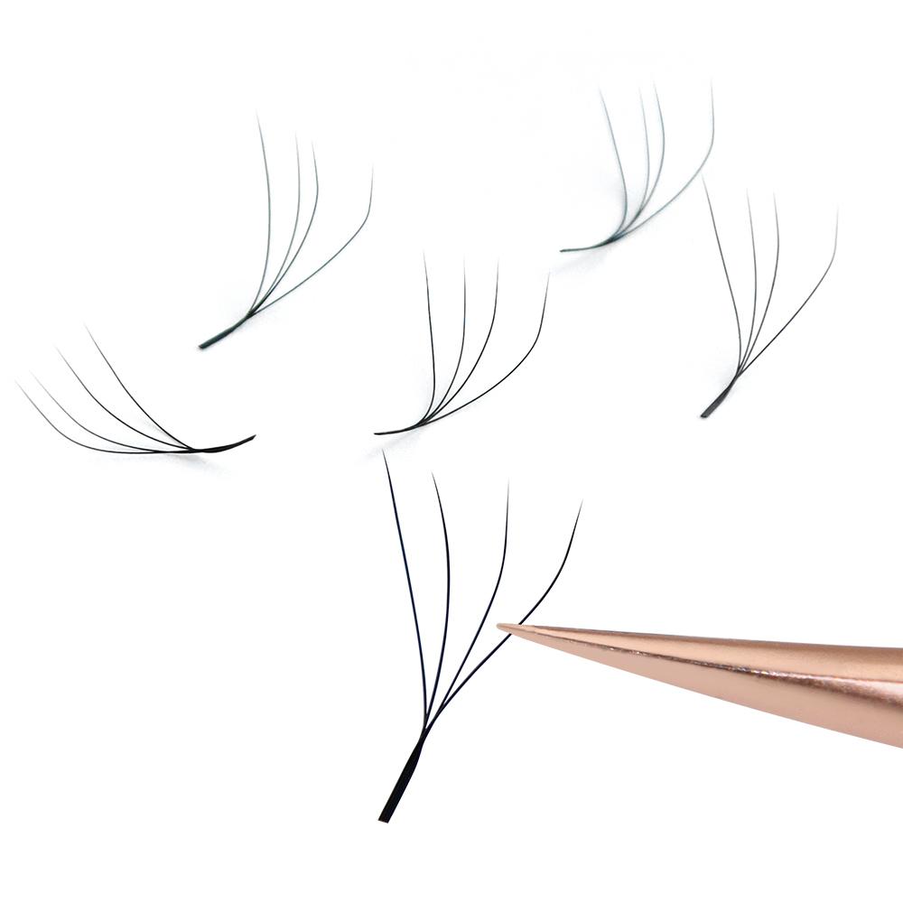ANNAFRIS W Shape Eyelashes Extensions W Shaped Bloom 3D 4D 5D Eye Lashes Natural Soft Premade Fan Lash Extensions
