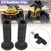 7/8 Handlebar Grips Rubber ATV Handle Grips Replacement For Rancher 350 420 FourTrax 200 300 Recon 250 Sportrax 250EX 300EX 400EX Foreman 400 Artic