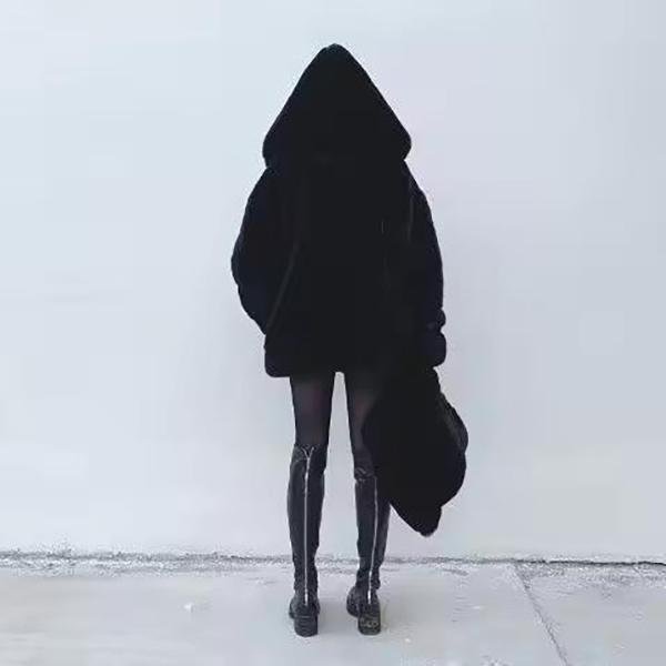 Korean Thickened Mink Velvet Coat Women Winter Clothes Jacket Version Loose Imitation Rabbit Fur Plush Hooded Fur Coat