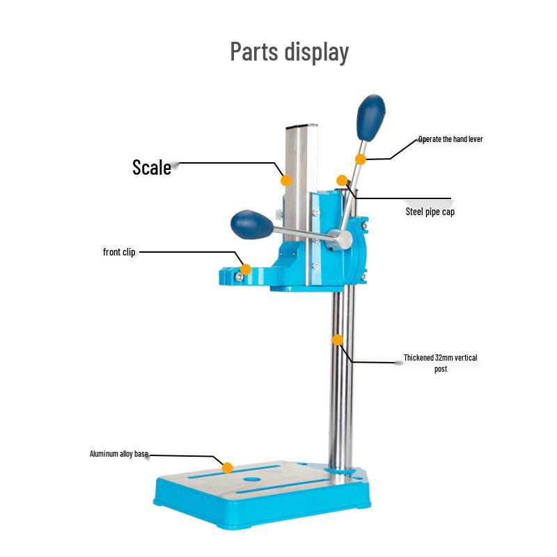 Multifunctional Drill To Drill Press Universal Stand Set