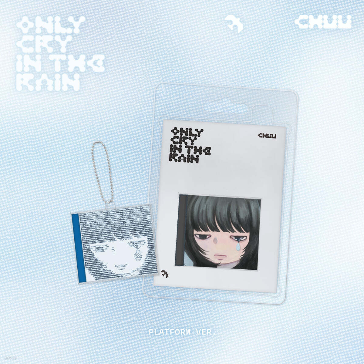 

CHUU - 3rd Mini Album: Only cry in the rain [Platform ver.][2 types SET]