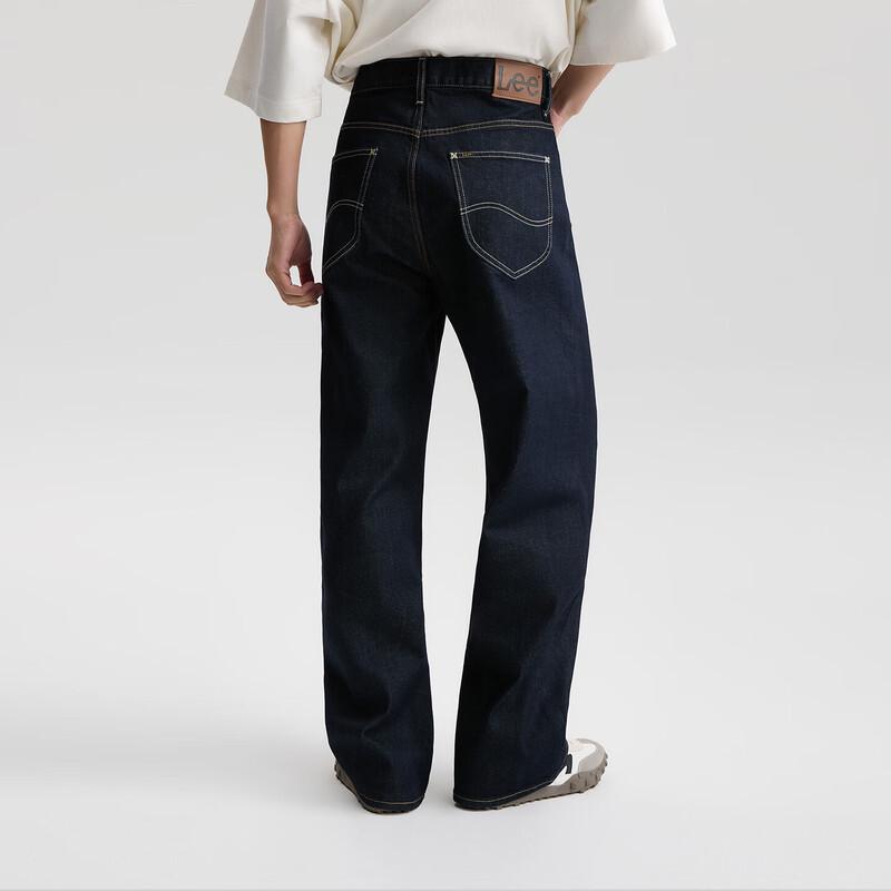 Lee Men's 2025 A/W Straight-Fit Washed Denim Jeans