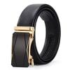 Trendy Youth & Middle-Aged Men's Genuine Leather Automatic Buckle Belt - Korean Style for Casual & Business Wear