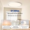 Modern Minimalist Round Ceiling Light for Bedroom and Study