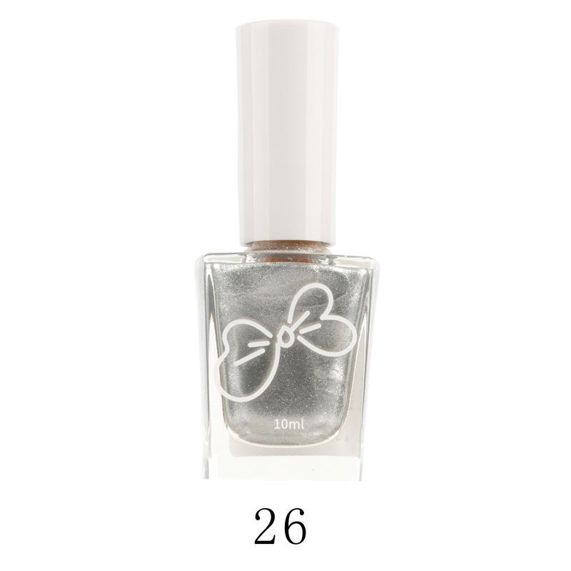 Oil-based Nail Polish No Bake Fast Drying Non-peelable Non-slip Safe Odorless Nude Color Nail Salon Nail Polish