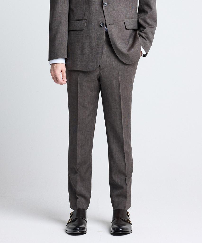 STCO Wool 42 Two-Tone Formal Pants_Brown (Classic Fit)_Sslua56Csh