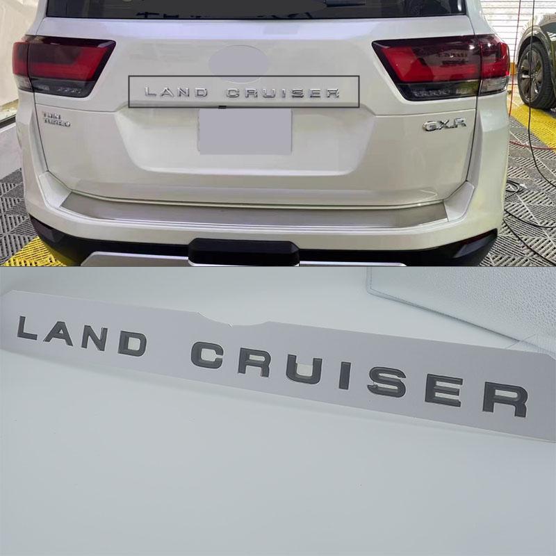 YZKN9 For Toyota Land Cruiser 300 Lc300 2021-2023 VXR GXR 3D Letter Sticker Tailgate Badge Emblem Badge Exterior Modification Emblem