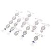 Wedding Bouquet Photo Charm Diy Pin Brooch Lacy Frame Charm Oval Picture Frame