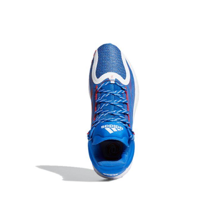 Adidas D Rose 11 Fast Dont Lie - Adidași Albastri pentru Bărbați Scarlet Cloud-White FX6561