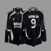 Retro Long Sleeve Football Jersey - Beckham Zidane Messi Ronaldo Classic Soccer Shirt