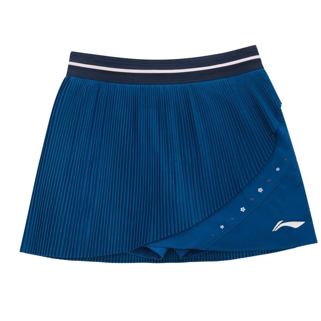 Li Ning Badminton Series Simple Fashion Versatile Soft Casual Skirt Women Skirts ASKW440-5