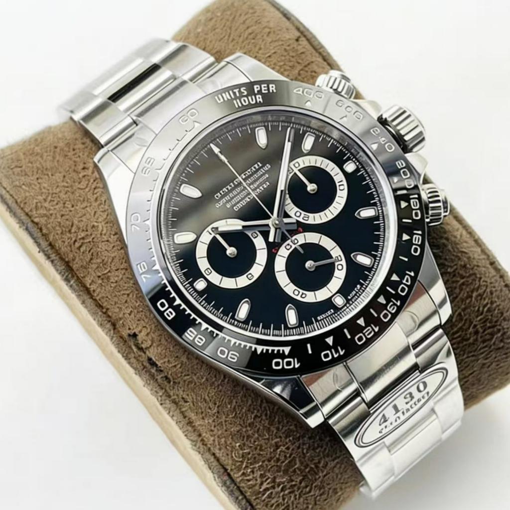 Orologio Meccanico da Uomo Acciaio Inossidabile Alta Precisione Cronografo Automatico Orologio da Polso da Uomo Classico Sportivo Meccanico per Uomo