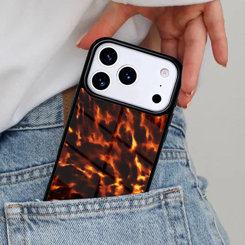Dark Tortoise Pattern Phone Case for iPhone 16e 15 14 13 12 17 Pro Max Plus Air 17pro Cover Coque