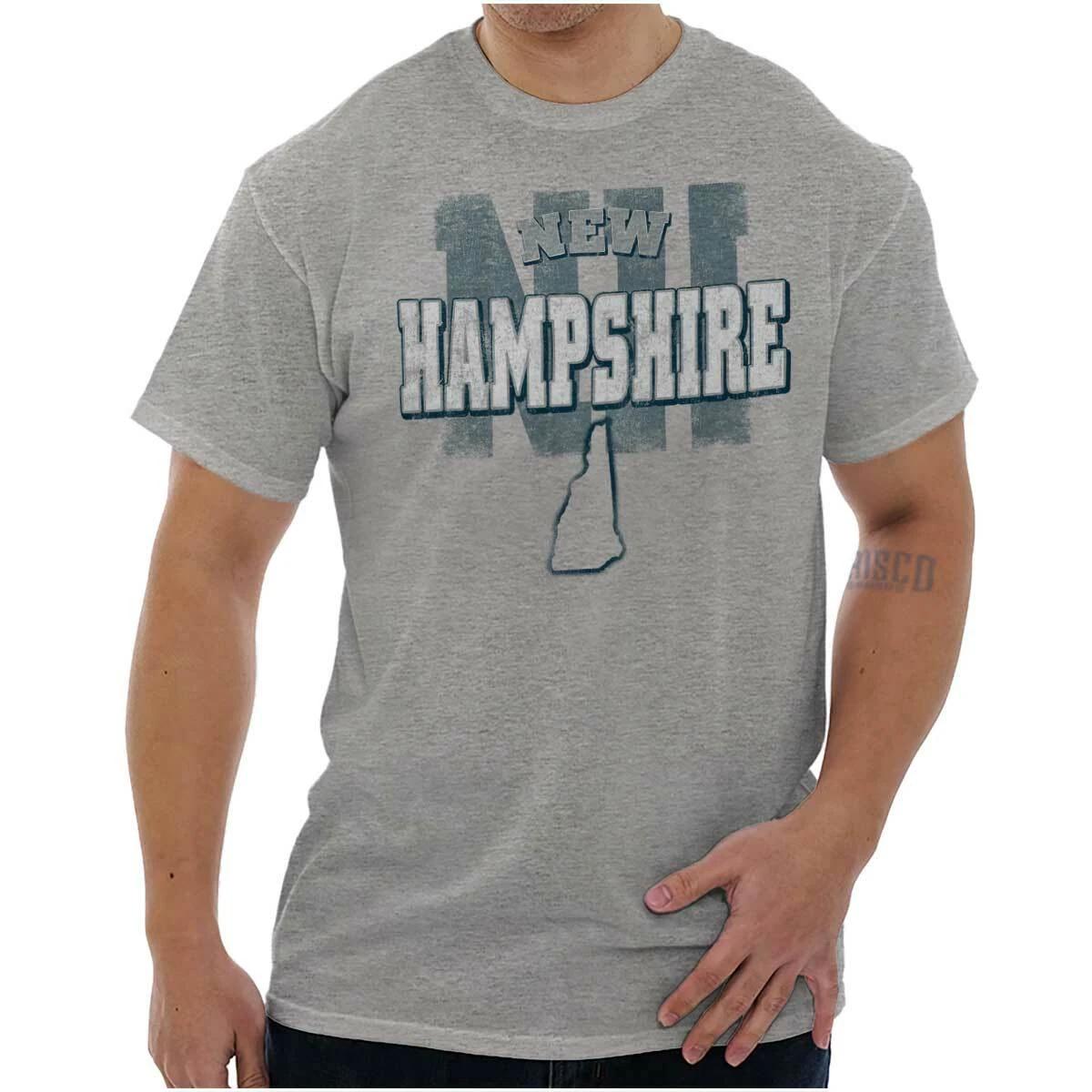 New Hampshire Original Hometown Vacation NH Womens or Mens Crewneck T Shirt Tee XXXXL