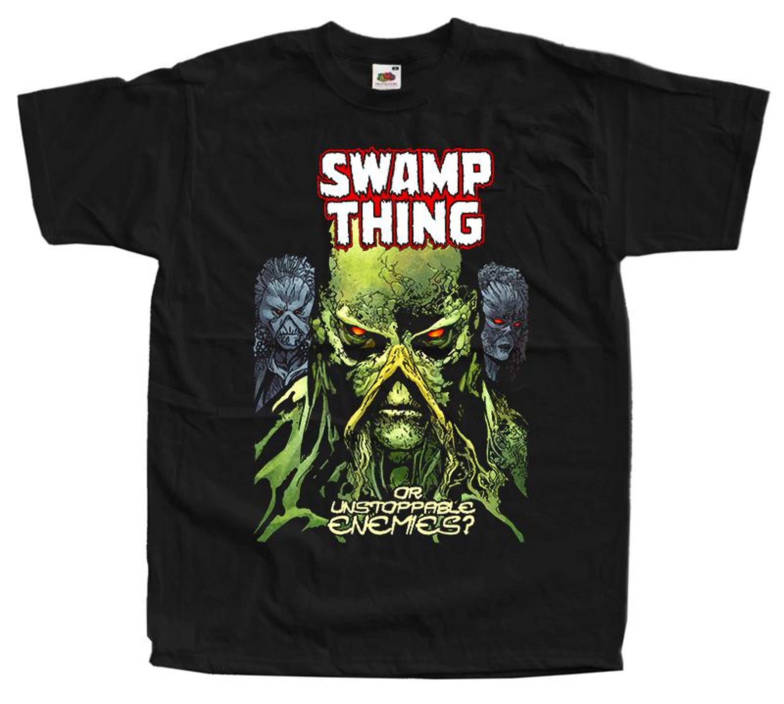 The Swamp Thing V2 Horror movie poster T-Shirt Black vintage scary all sizes S-5XL L