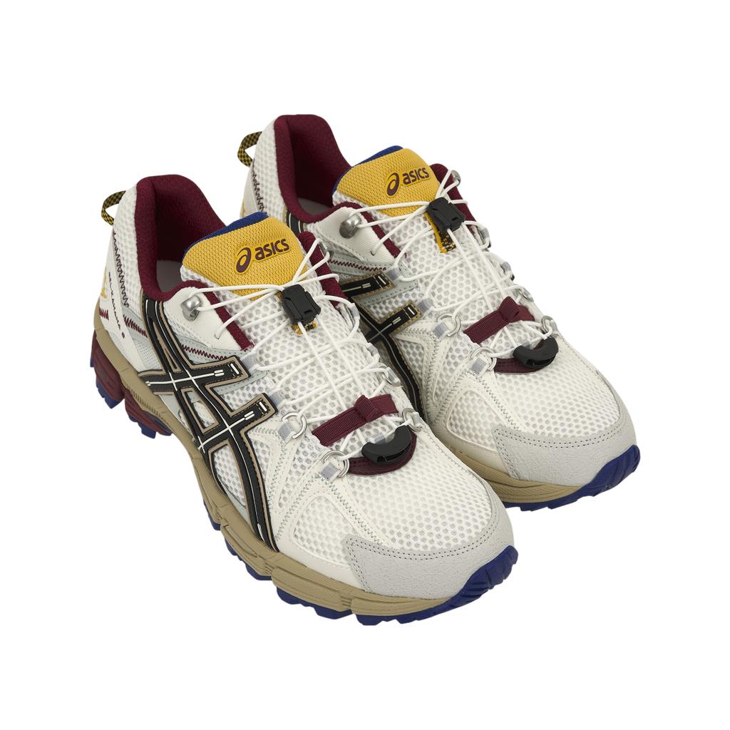 Asics Gel-Kahana 8 Bekväma Mode Andningsbara Hållbara Låga Trailrunning-skor Herr sneaker Vit Svart Röd 1011B828-100