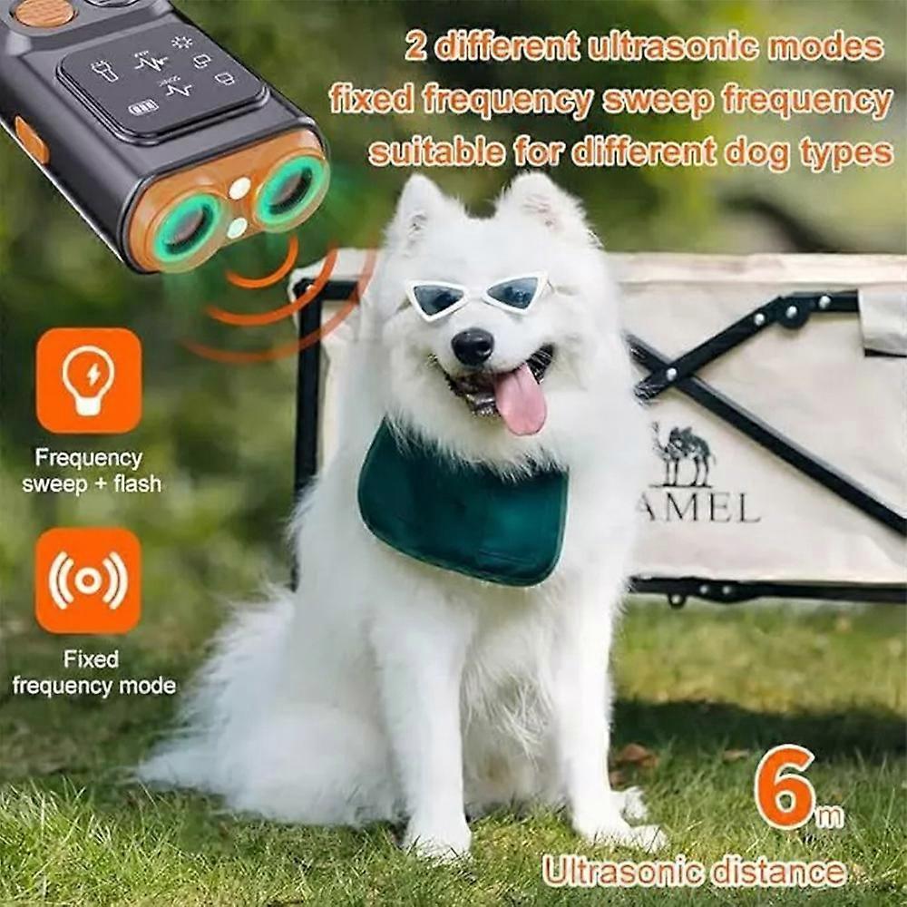 New Ultrasonic Dog Deterrent Device with Screen, Anti-Barking Device with