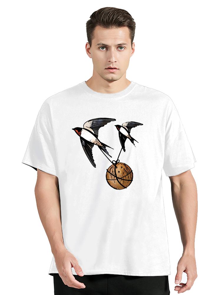 T-shirt ZX Rondine Europea o Africana? T-shirt Rondini Rondine Africana Rondine Europea Monty Python e il Sacro Graal Cocco tshirt